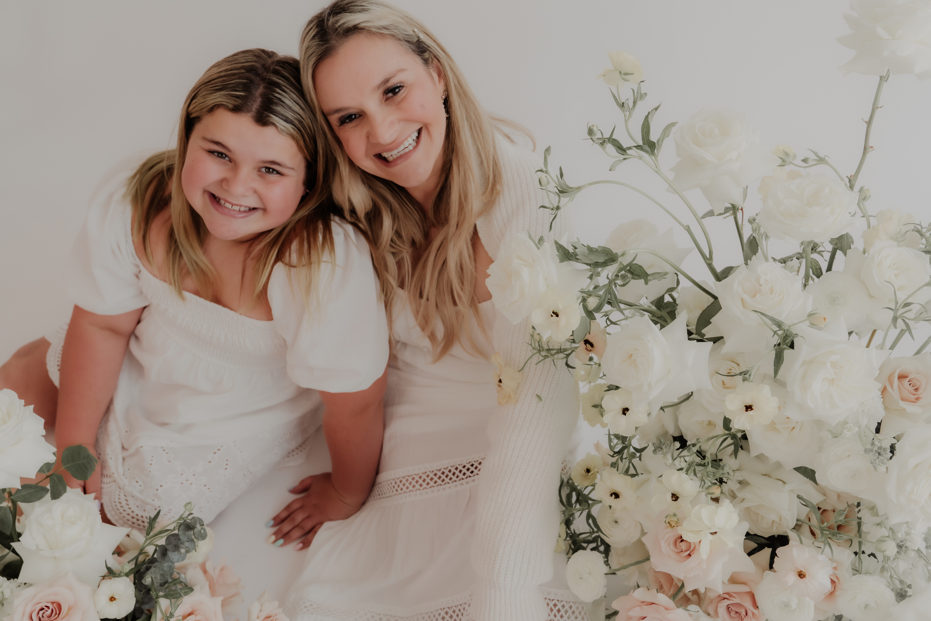 Angela Johnson with her daughter